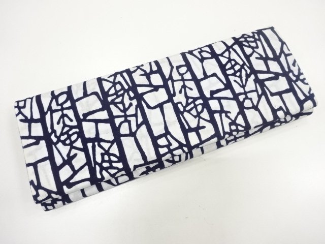JAPANESE KIMONO / ANTIQUE BOLT FOR YUKATA / COTTON